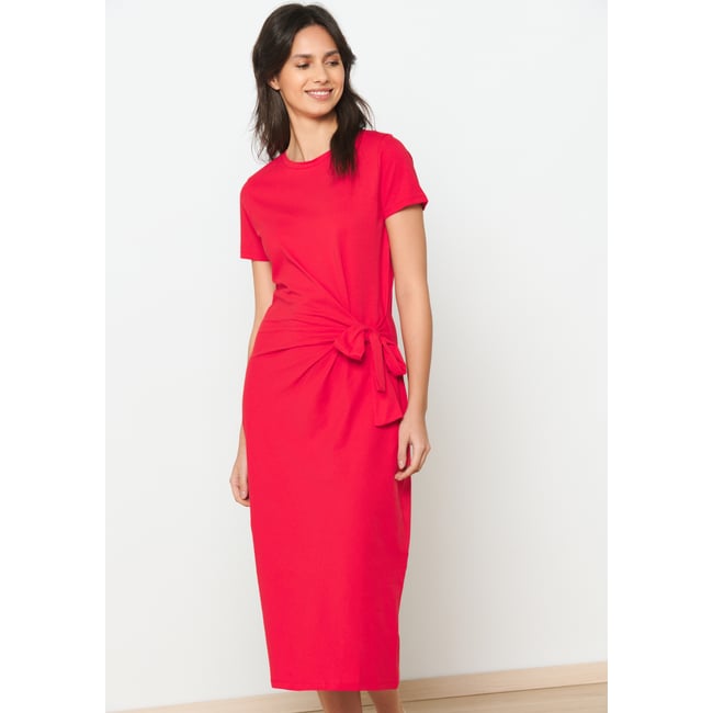 Robe LolaLiza Rose Sans Manches Taille 36 - État Très Bon (léger Défaut Signalé)