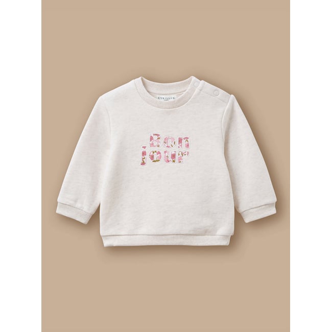 Sweat patch tissu Liberty liberty poppy and daisy <span itemprop=