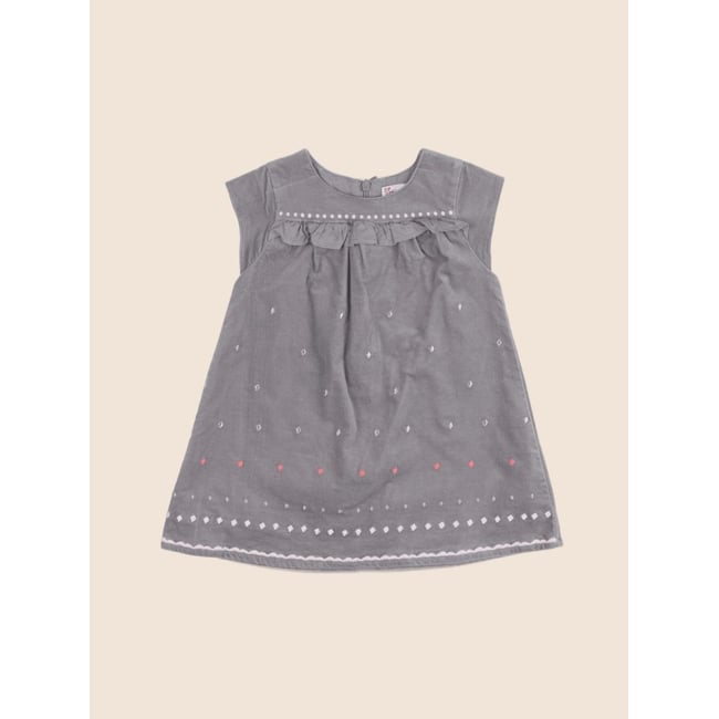 Robe - Très bon état gris <span itemprop=