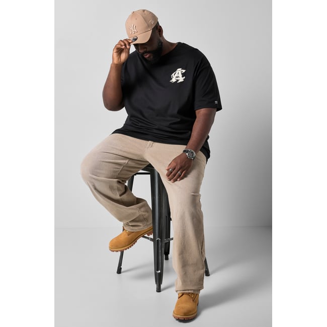 T-shirt oversize noir <span itemprop=