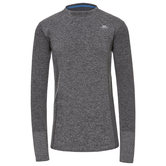 T-shirt de sport TIMO gris chiné <span itemprop=