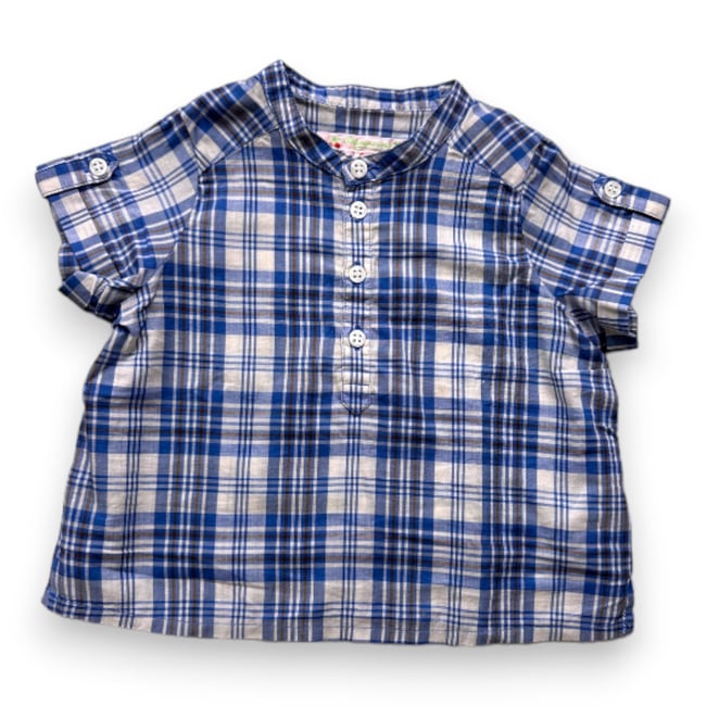 Chemise bébé - Bon état bleu <span itemprop=