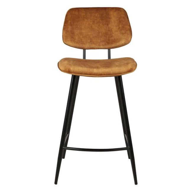 Chaise plan de travail velours - ZAGO