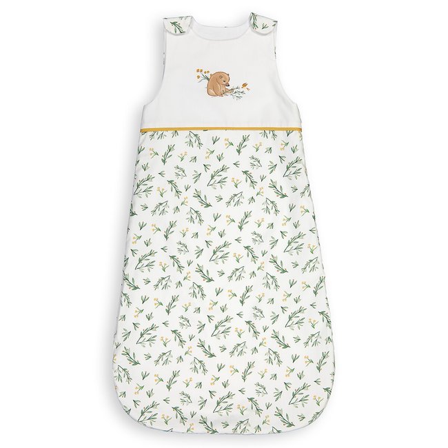 Baby Sommerschlafsack In the Wood, Baumwollperkal tierdruck <span itemprop=