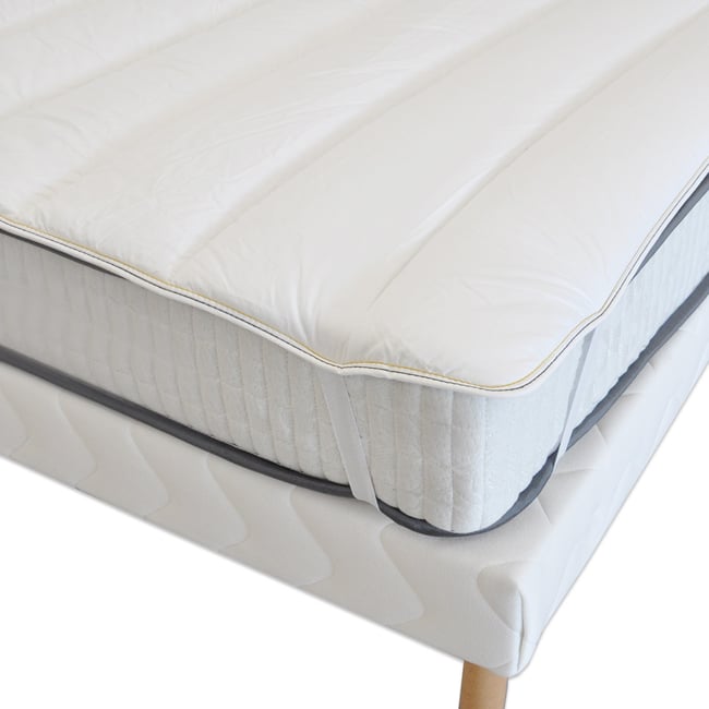 Surmatelas Greenfirst - Anti Punaises/Acariens Couleur blanc <span itemprop=