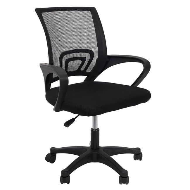 Fauteuil De Bureau Noir Couleur noir <span itemprop=