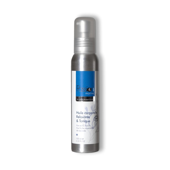 Huile corporelle relaxante et tonique lavande - PASSION MARINE