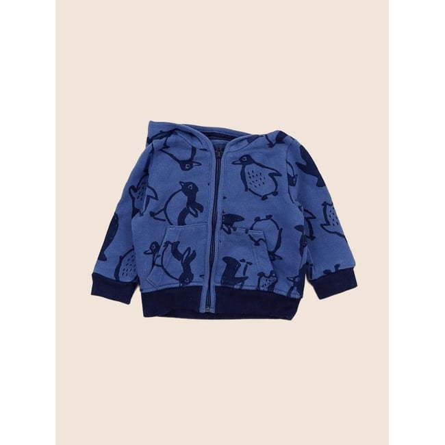 Sweat - Très bon état bleu <span itemprop=