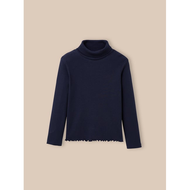 Sous-pull en coton biologique marine <span itemprop=