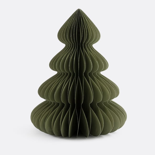 Sapin pliable à poser H90,7 cm, Caspar Couleur vert <span itemprop=