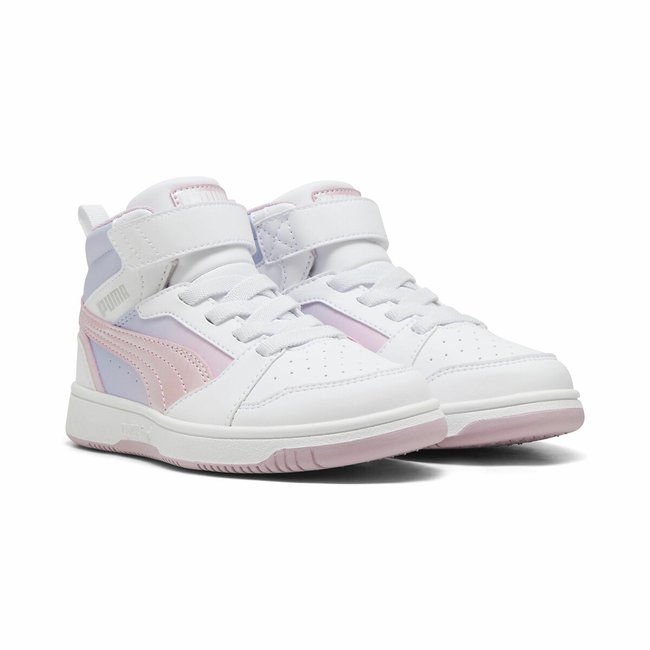 Zapatillas Rebound Mid Blurry Dreams blanco/rosa/violeta <span itemprop=