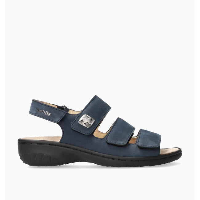 Sandales en cuir GIORGINA bleu p5138 <span itemprop=
