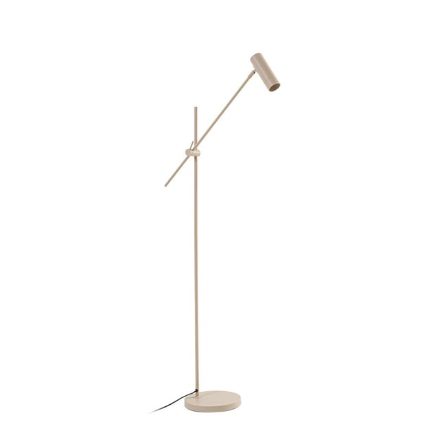 Lampadaire en métal scandinave, Vilo Couleur beige <span itemprop=