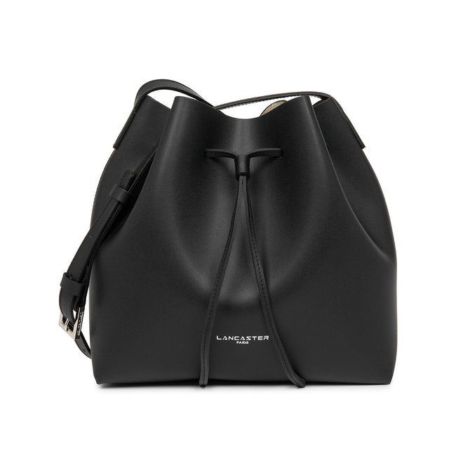 Sac seau CITY AMERICANINO DOUBLE noir/or <span itemprop=