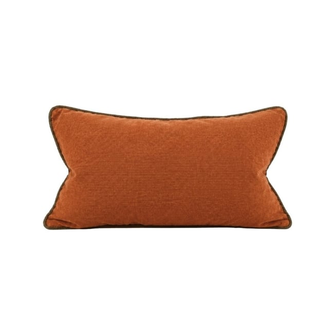 Lot de 2 housses de coussin 35x60cm en velours - ORNAMI