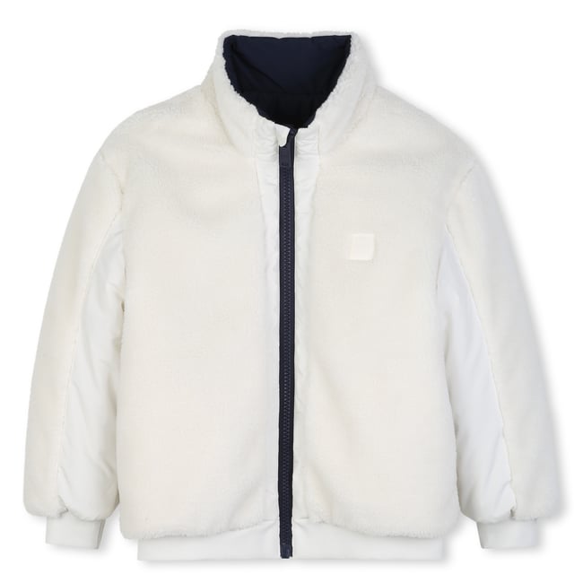 Doudoune réversible ivory <span itemprop=