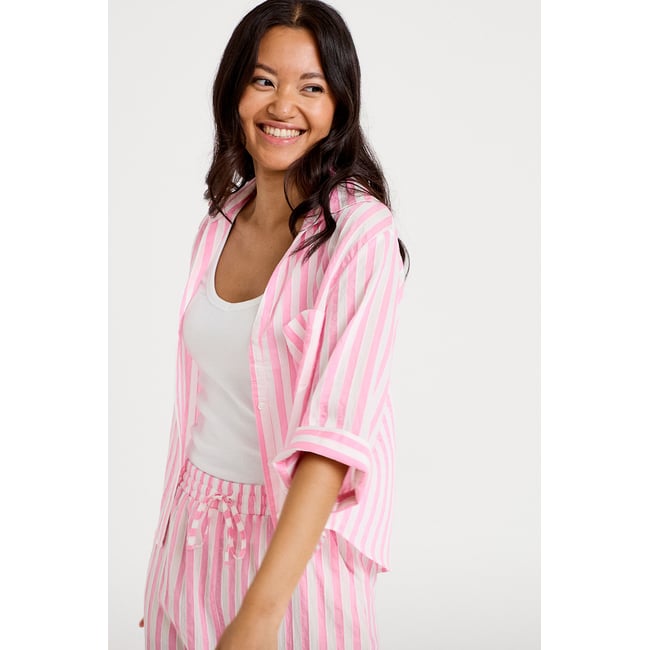 Blouse ample col tunisien manches 3/4 - CACHE CACHE