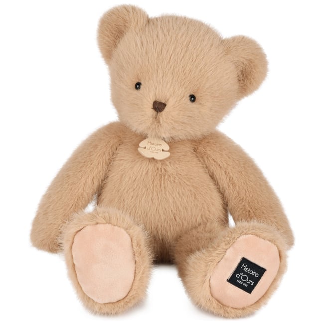 Peluche ours amande <span itemprop=