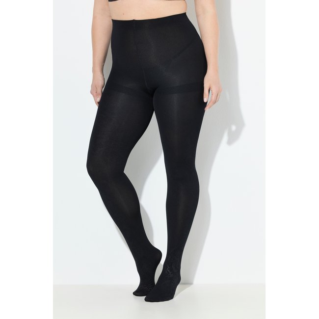 Collant en polaire thermique noir Ulla Popken La Redoute — free download