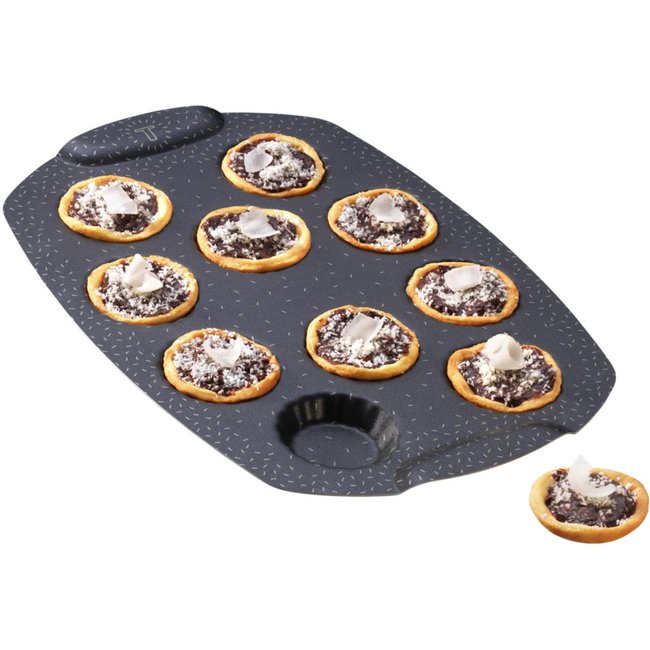 Moule à tartelette Perfectbake tartelettes noir <span itemprop=