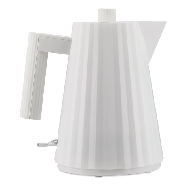 Bouilloire électrique plissé blanc 1l blanc <span itemprop=