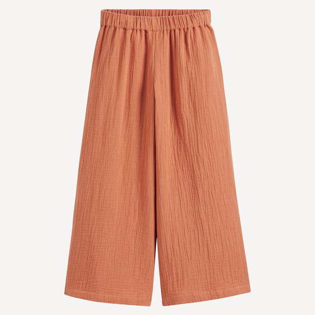 Pantalón ancho de gasa de algodón - LA REDOUTE COLLECTIONS