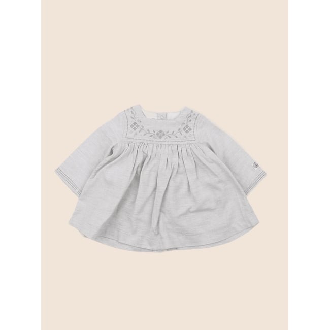 Robe - Très bon état gris <span itemprop=