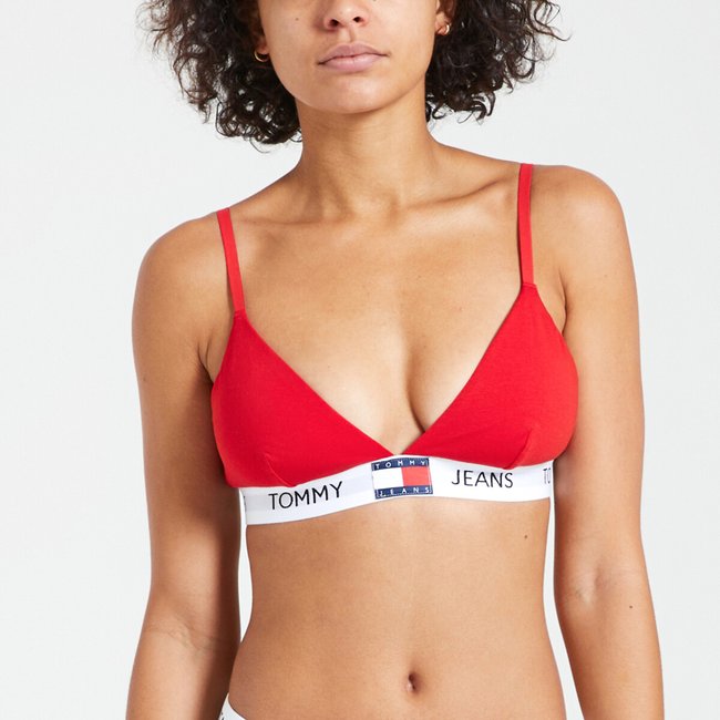 Reggiseno a triangolo Heritage Ctn rosso vivo TOMMY HILFIGER