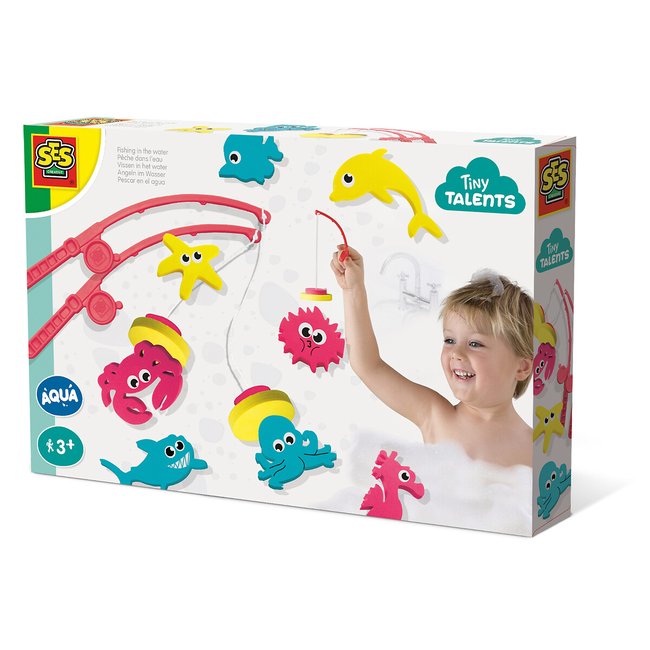 Jogo Pesca no banho, da SES multicolor <span itemprop=