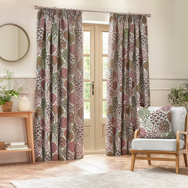 Ophelia Pencil Pleat Curtains - WYLDER
