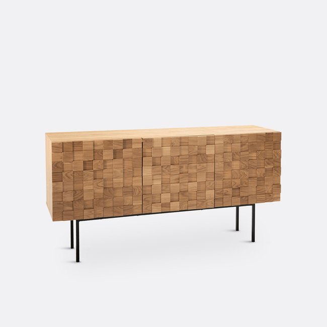 Buffet 3 portes, Madria chêne <span itemprop=