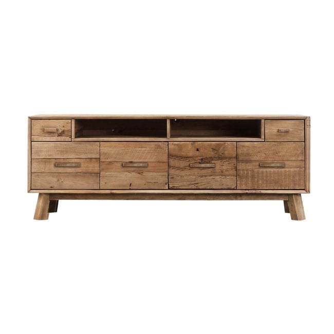 Meuble TV en bois recyclé BLAISE Couleur v002237 <span itemprop=