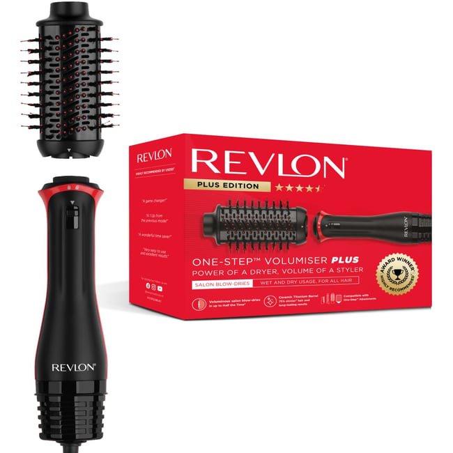 Brosse soufflante One-Step Volumiser Plus RVDR5298E - REVLON