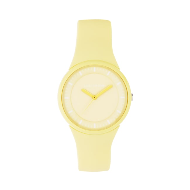 Montre Analogique  SUZY jaune jaune jaune <span itemprop=