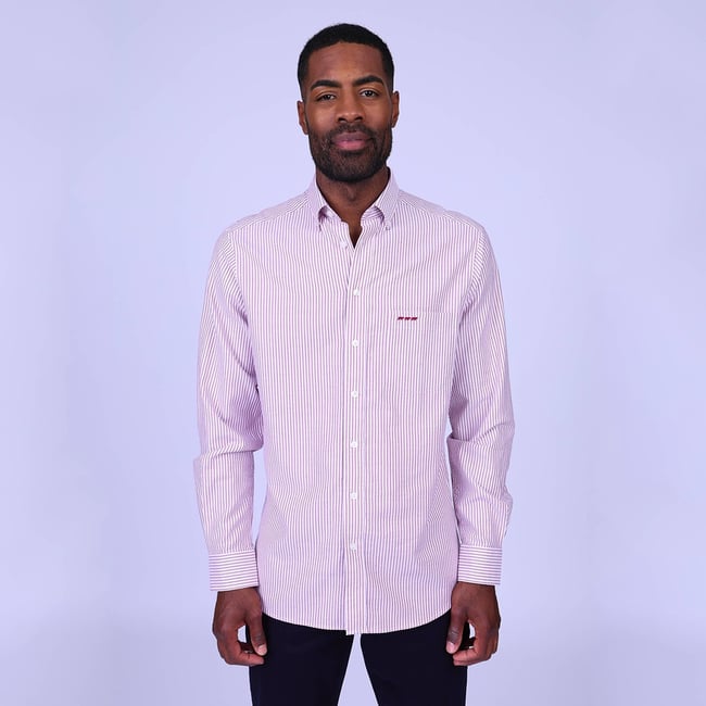 Chemise Eunice rouge <span itemprop=