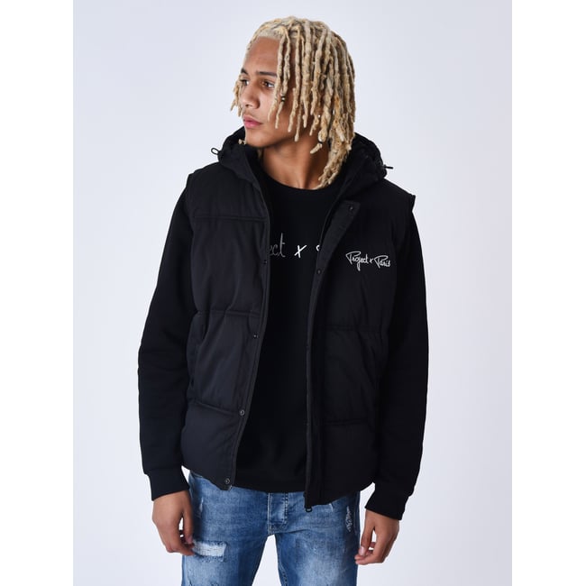 Blouson matelassé sans manches Capuche - PROJECT X
