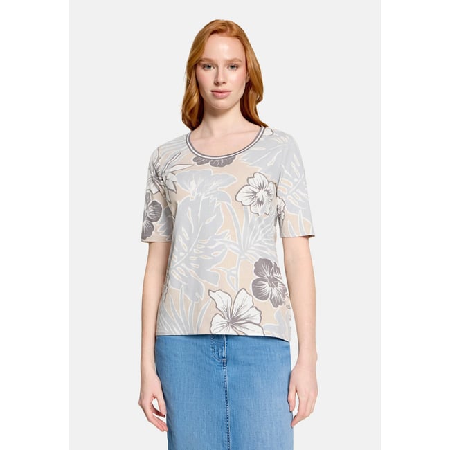 T-shirt basique à imprimé à fleurs - BETTY BARCLAY