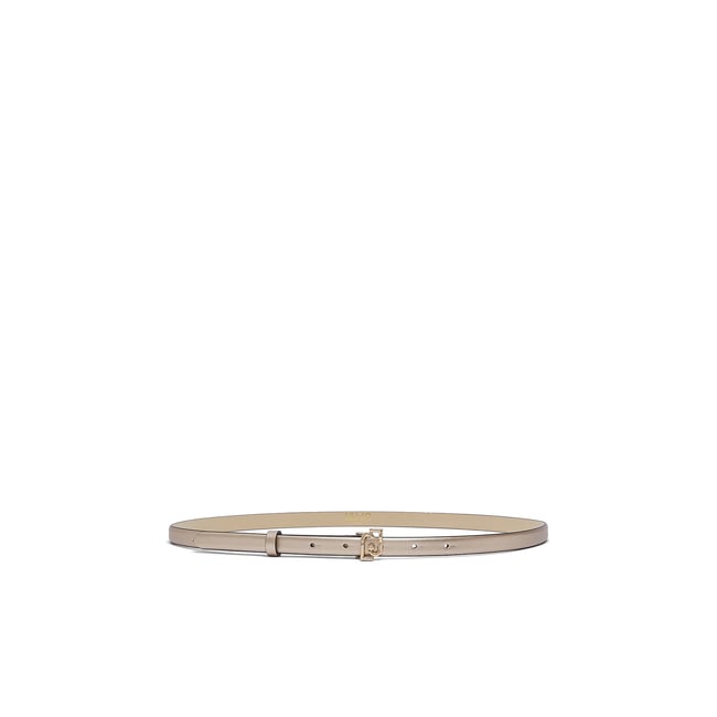Ceinture fin beige clair <span itemprop=