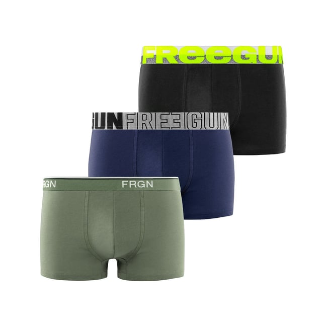 Lot De 3 Boxers Suprise Coton aléatoire <span itemprop=