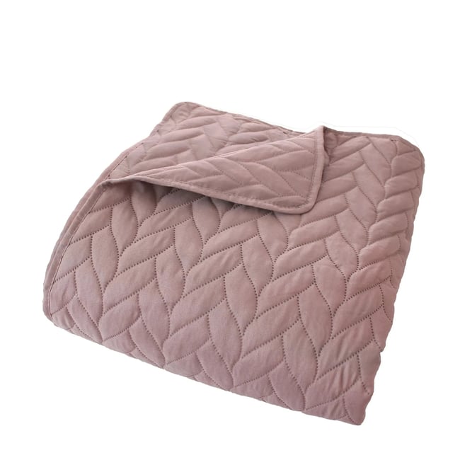 Couvre-lit en microfibre Effet tresse - EDEN