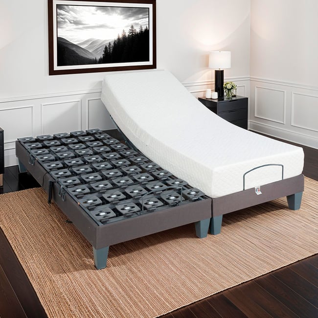 Sommier électrique à plots MONDOR Couleur noir <span itemprop=