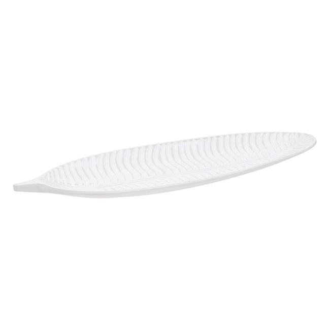 Vide-poche oblong MAIA Couleur blanc <span itemprop=
