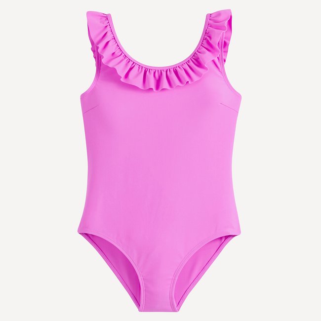 Купальник цельный фиолетовый LA REDOUTE COLLECTIONS
