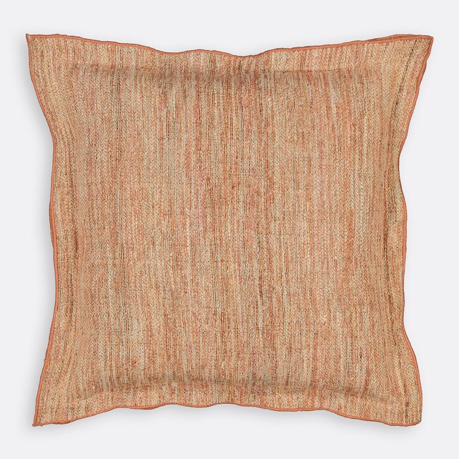 Marciana Cushion Cover in Cotton/Linen/Silk, caramel, AM.PM