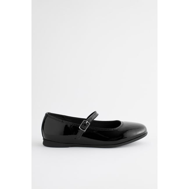 Babies d'école coupe classique noir <span itemprop=