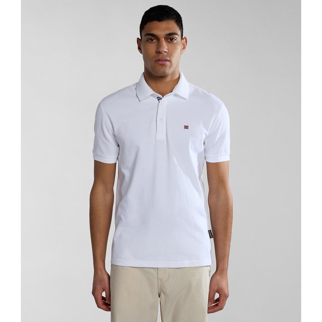 Polo maniche corte Eolanos bianco NAPAPIJRI
