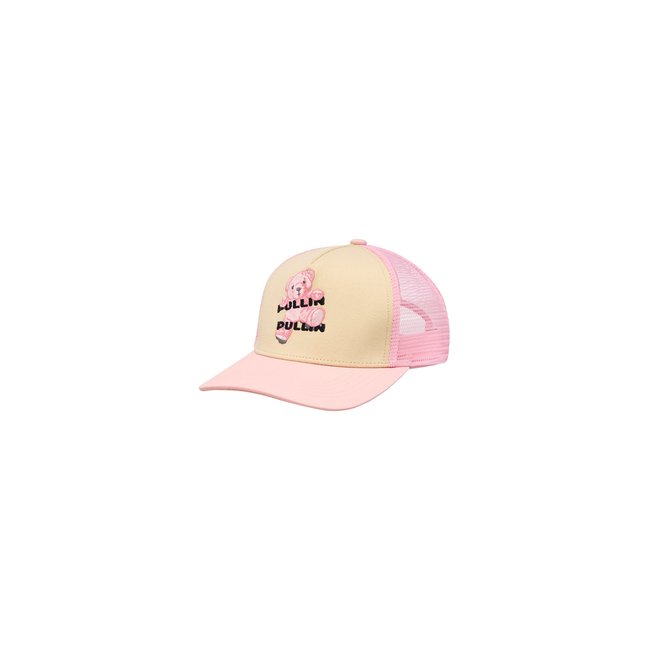 CASQUETTE TRUCKER TEDDY rose <span itemprop=