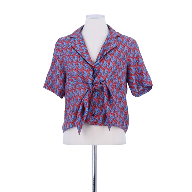 Blouse - Très Bon État bleu <span itemprop=