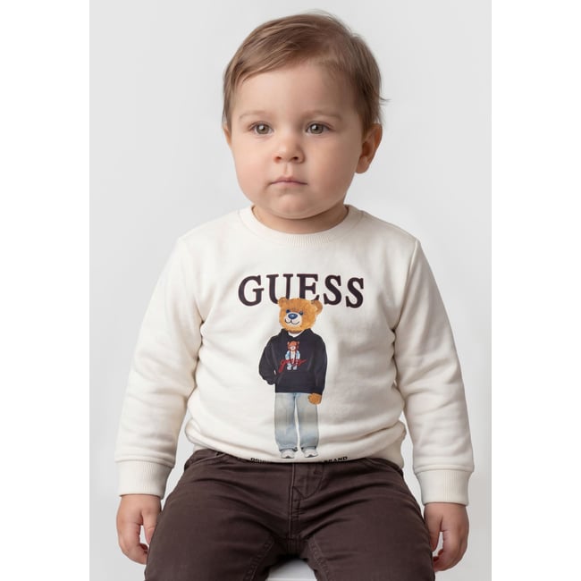 Sweatshirt Avec Logo Imprimé - GUESS KIDS