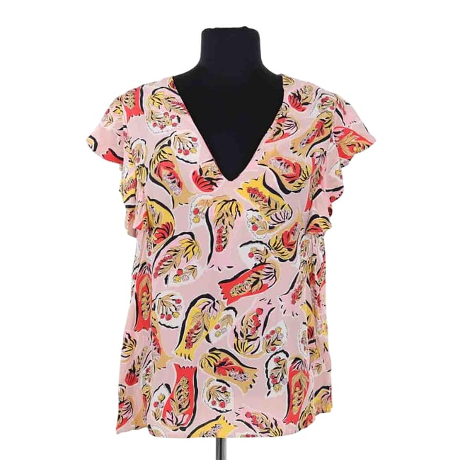 Top sans manche - Très Bon État rose <span itemprop=